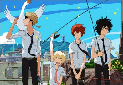 anime,série,japon,wakanim,fujifabric,spitz,tsuritama